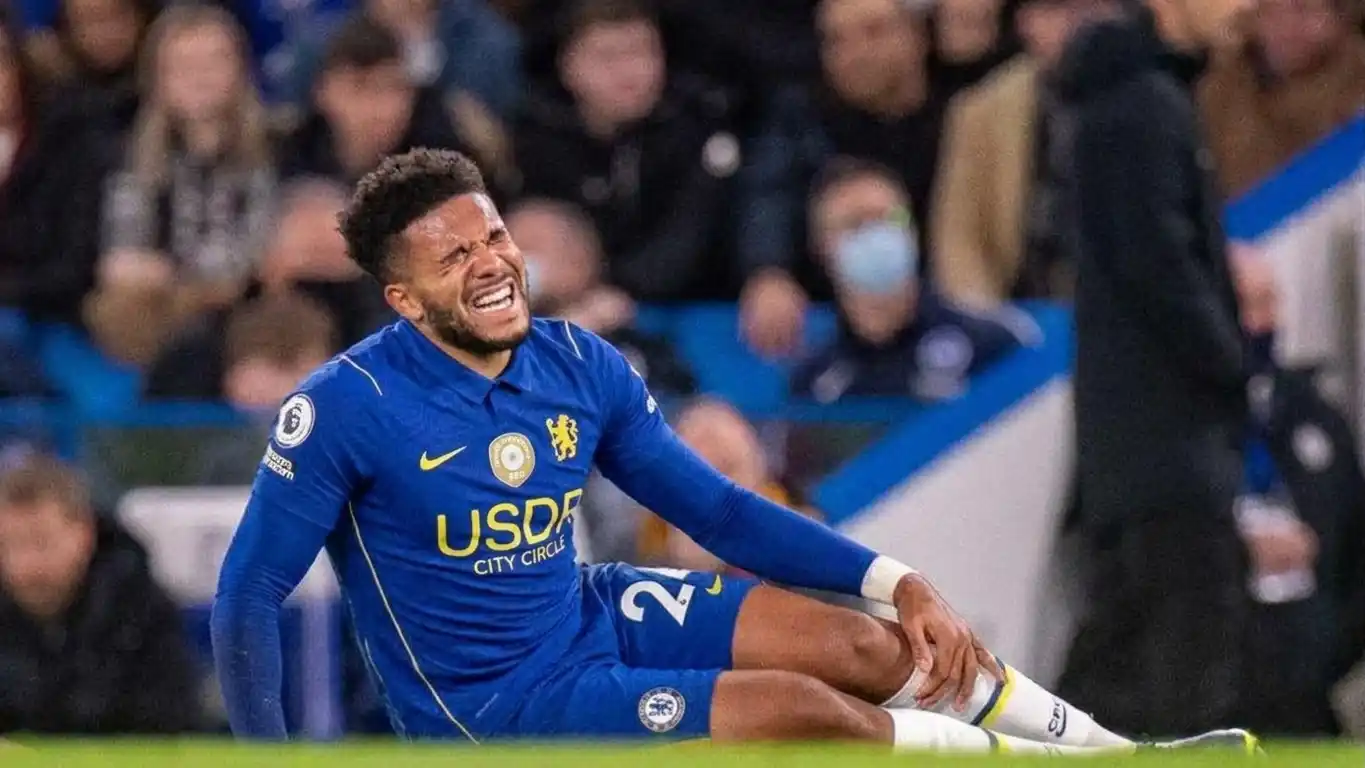 reece james knee injury this season